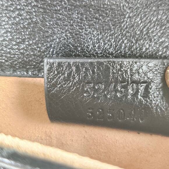SOLD Gucci Black Leather Triple Pouch Belt Bag - Picture 3 of 5